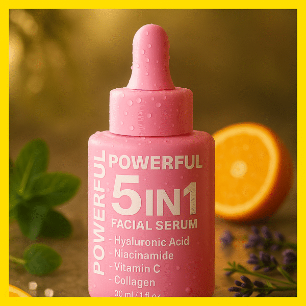 5-in-1 Facial Serum – Hydration & Pore Refining