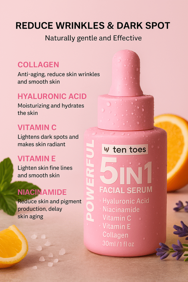 5-in-1 Facial Serum – Hydration & Pore Refining - Image 3