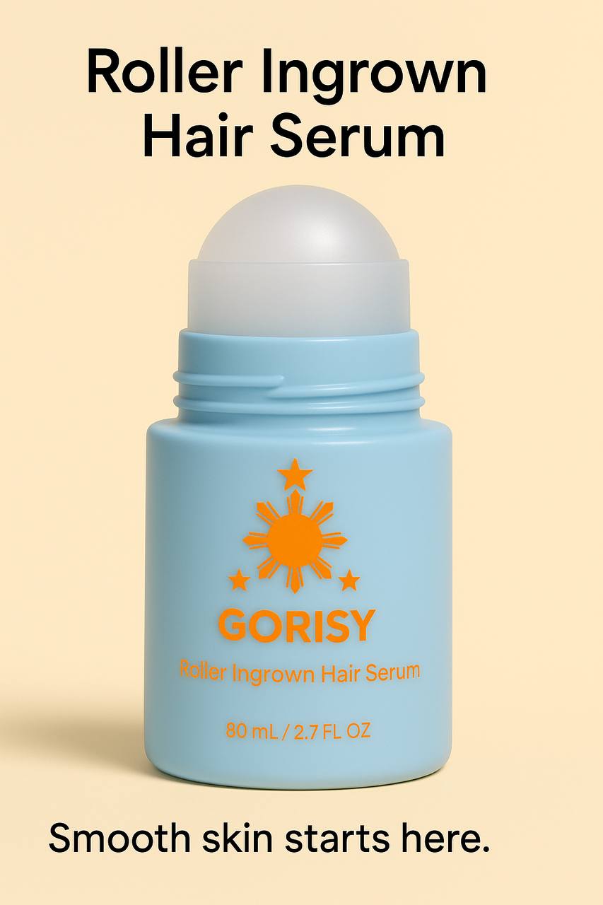 Gorisy Ingrown Hair Serum Roller – Aftershave Exfoliating Treatment with Salicylic & Glycolic Acid 50ml by TenToes