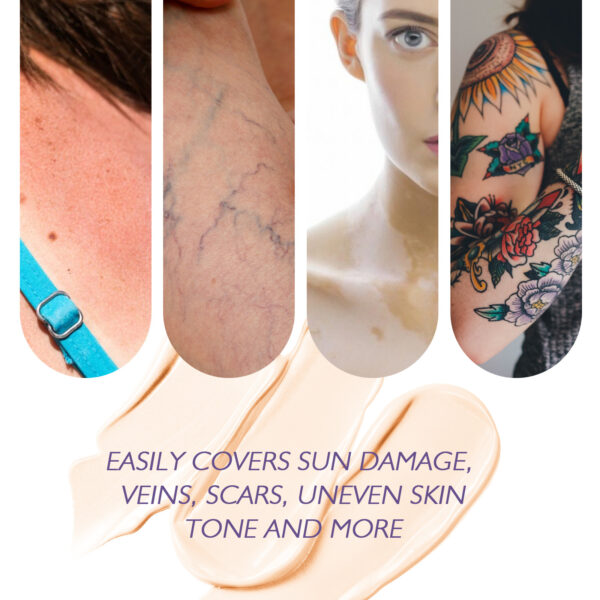 Body Coverage Perfector – Waterproof Full Coverage Cream for Flawless Skin 74ml | TenToes Hamburg - Image 3