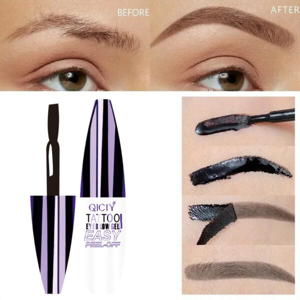 Peel-Off Brow Tint Gel – Waterproof & Long-Lasting - Image 4