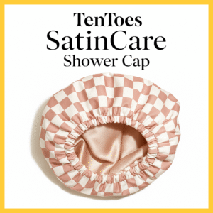 Women's Fashion Nursing Double-layer Shower Cap