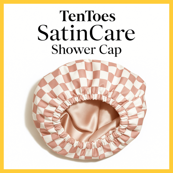 Women's Fashion Nursing Double-layer Shower Cap