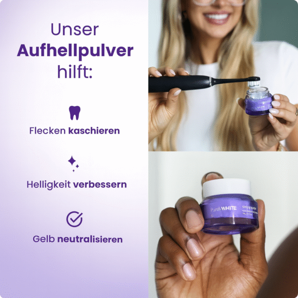 Purple Tooth Powder – Peroxide-Free Stain Neutralizer - Image 2