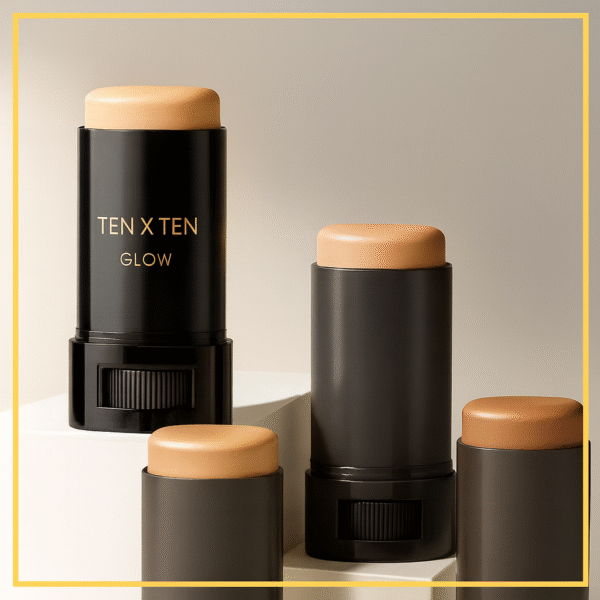 TEN X TEN Glow™ Serum-Boosted Beauty Balm – Hydrating Skin Tint & Concealer Stick