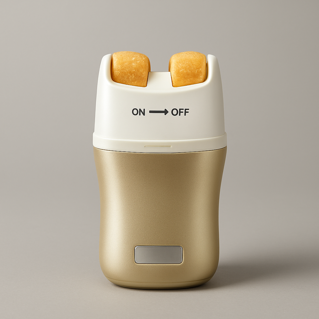 Anti-Aging Neck Cream with Built In Massaging Roller