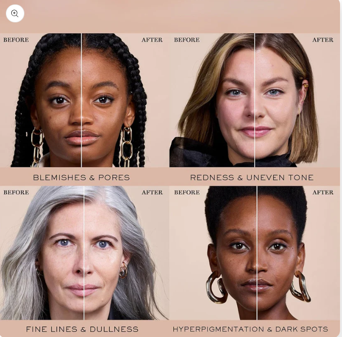 4-in-1 Bionic Color-Changing Concealer & Moisturizing Repair Foundation SPF 50
