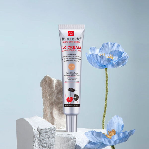 CC Cream Color Corrector SPF 50 – Light & Dark Shades | Tone Balancing Makeup & Skincare | TenToes - Image 6
