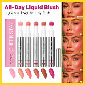 Liquid Blush Pen – All-Day Dewy Glow with Sponge Tip | 6 Shades | TenToes Hamburg