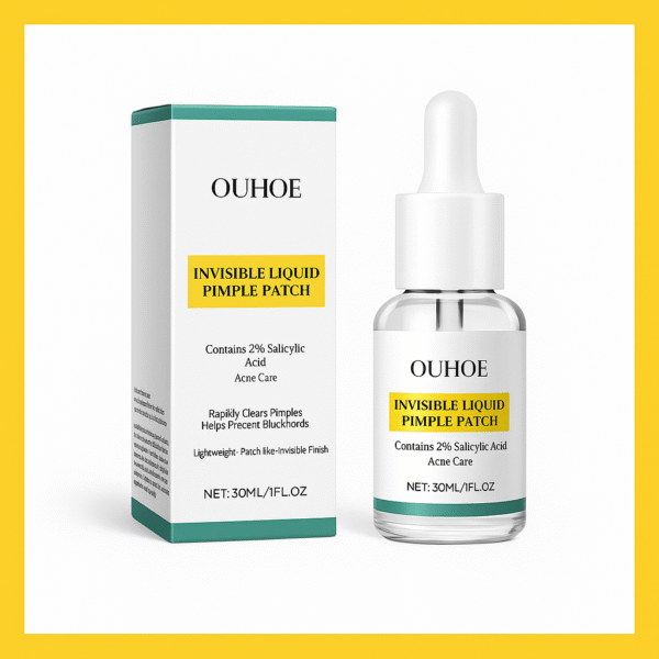 OUHOE Invisible Liquid Pimple Patch Essence 30ml – Salicylic Acid Acne Treatment
