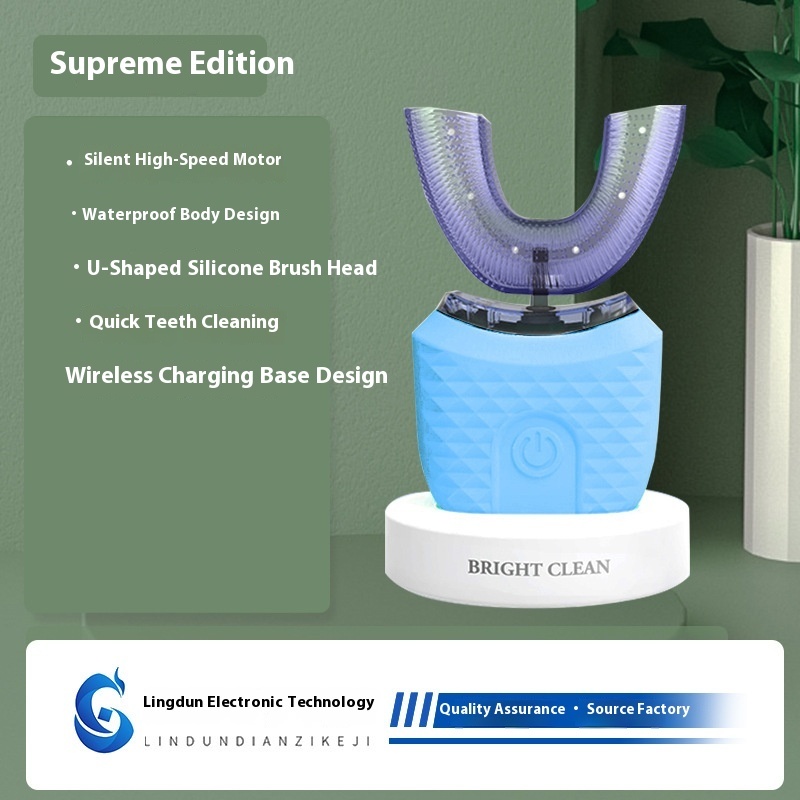 Adult U-shaped Electric Toothbrush For Men And Women