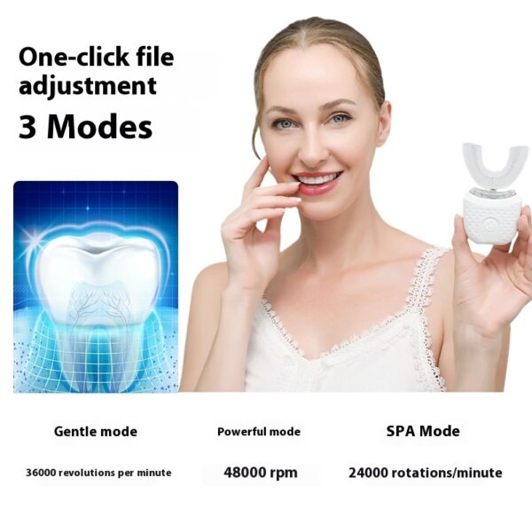 Adult U-shaped Electric Toothbrush For  Men And Women - Image 5
